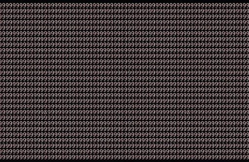 Você consegue encontrar o número 8 em menos de 1 minuto?