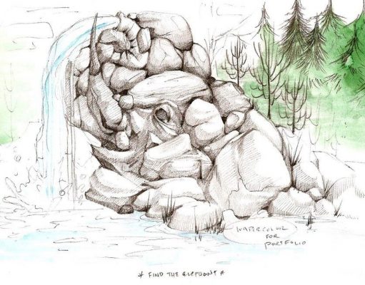 Coloque seu cérebro para funcionar e encontre o animal nesta imagem. Poucos conseguem em menos de um minuto.